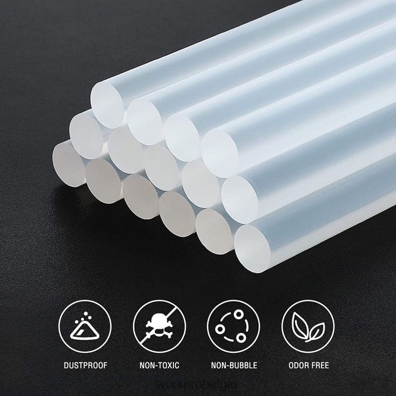 WORKPRO 100 stuks hetelijmsticks van volledige grootte, compatibel met de meeste lijmpistolen 6BNP0196 hulpmiddel nieuw