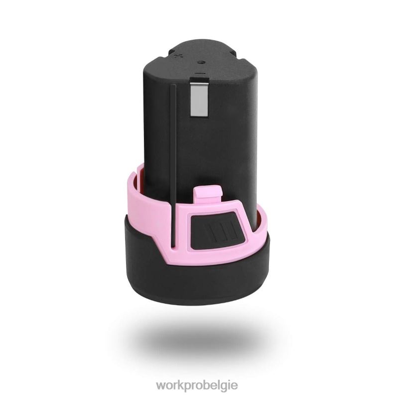 WORKPRO 12V lithium-ion vervangende accu voor 12V accuboormachine 6BNP0223 hulpmiddel roze