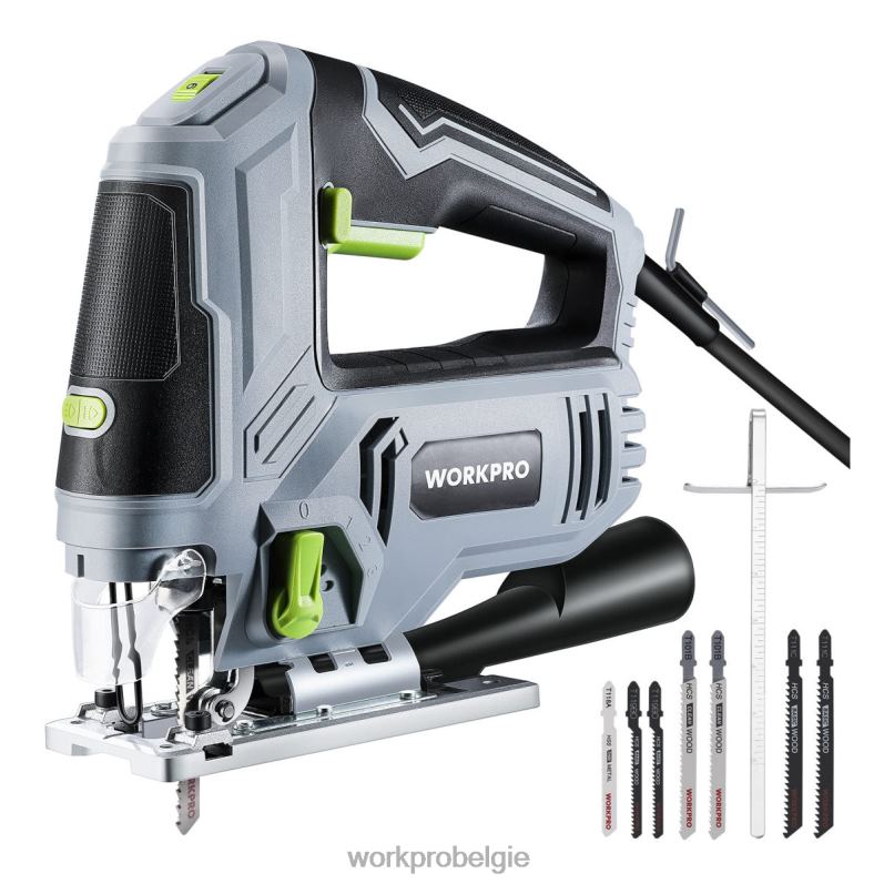 WORKPRO decoupeerzaag, 6,5 ampère 850 W elektrische decoupeerzaag met snoer 6BNP0241 hulpmiddel morden