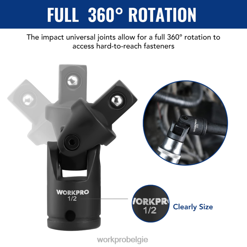 WORKPRO 18-delige accessoireset voor aandrijfgereedschap 6BNP0137 hulpmiddel morden