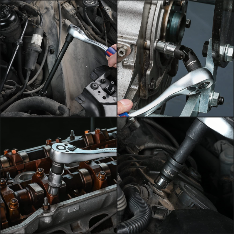 WORKPRO 18-delige accessoireset voor aandrijfgereedschap 6BNP0137 hulpmiddel morden