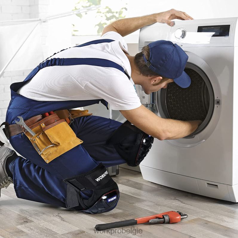WORKPRO gelkniebeschermers met antislipbanden, professionele kniebeschermers voor op het werk 6BNP0129 hulpmiddel morden