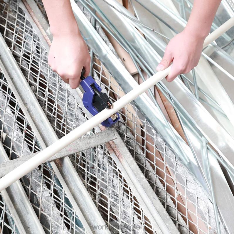 WORKPRO Buizensnijder, 1/8 tot 1-1/8 inch buissnijder, zware pijpsnijder voor dunne koperen pvc-aluminiumbuizen 6BNP0153 hulpmiddel bruikbaar