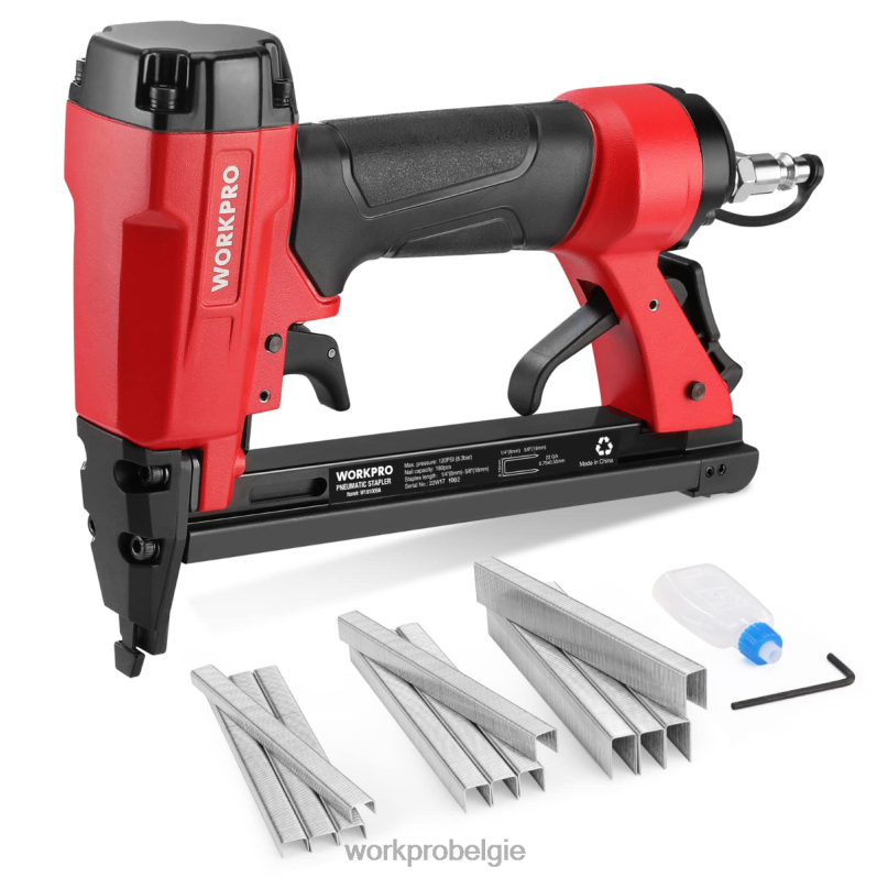 WORKPRO pneumatisch nietpistool, 8016/7116 nietmachine voor bekleding 6BNP0182 hulpmiddel morden