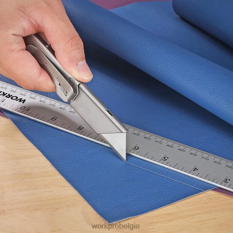 WORKPRO 3-delige opvouwbare messets, snelwisselmessen, box cutter 6BNP043 hulpmiddel behulpzaam