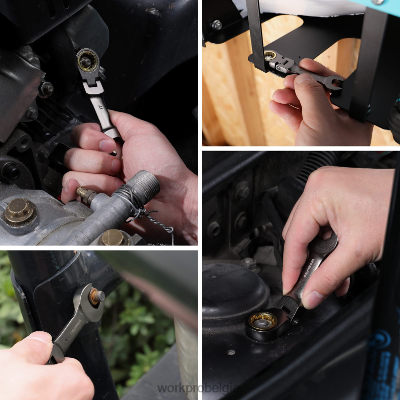 WORKPRO F-Klemmen Set Van 2 - 150 Mm Quick-Release - Voor Houtbewerking En Metaal - Met Beschermkussentjes