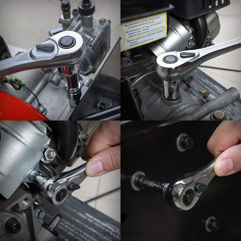 WORKPRO 450-delige universele professionele monteursgereedschapset met stevige koffer 6BNP0306 hulpmiddel bruikbaar