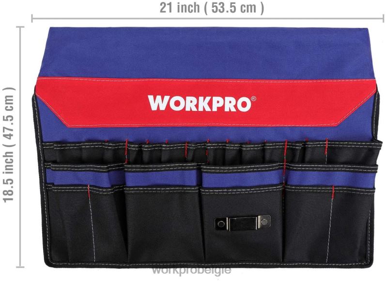 WORKPRO Emmer gereedschapsorganizer met 51 vakken (exclusief gereedschap) 6BNP020 opslag behulpzaam